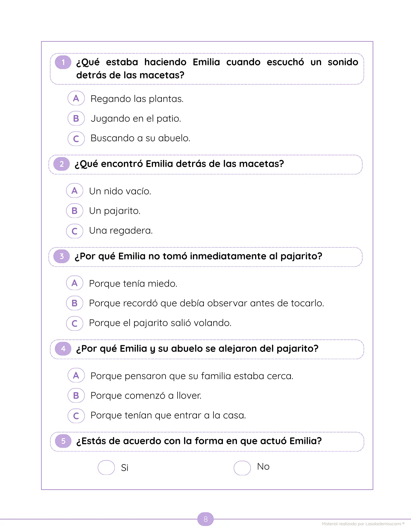 Precursores de la Lectura – Impulso Lector 2° Básico | Cuadernillo N.º 1 3