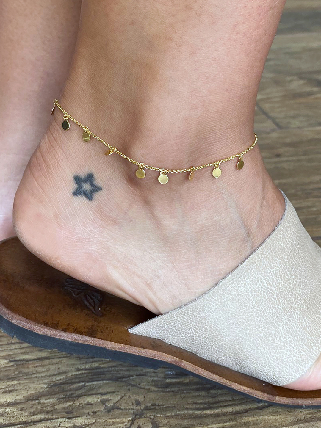 Tobillera Lisa Gold 3