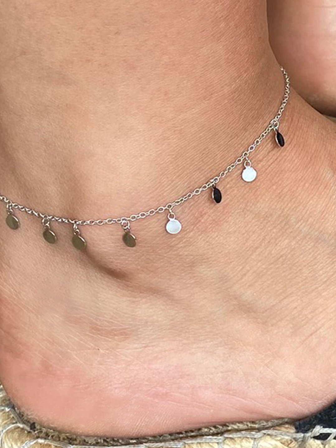 Tobillera Lisa Silver  2