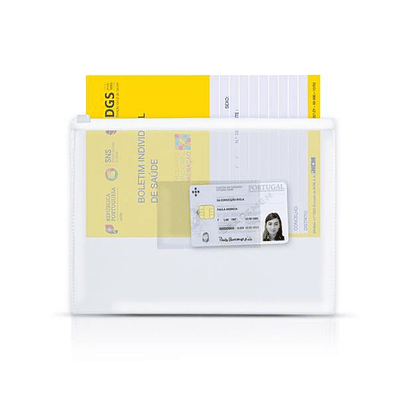 Pasta porta-documentos PVC