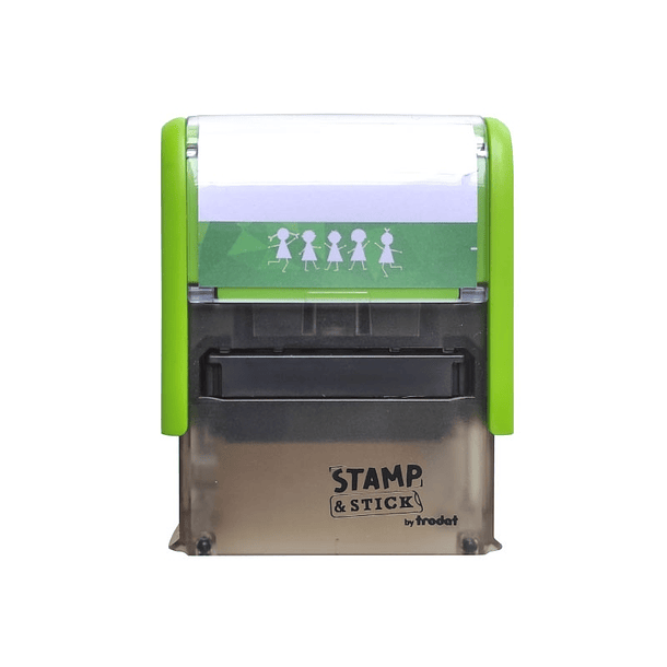 Timbre Stamp & Stick Trodat - Para marcar ropa y artículos (escolares, jardines, etc) 10