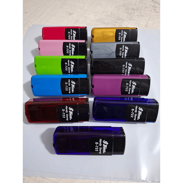 Timbres de Bolsillo Shiny S-722 3