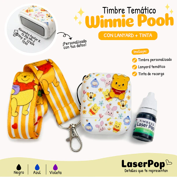 Kit Timbres Temáticos Personalizados 3
