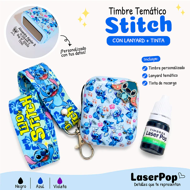 Kit Timbres Temáticos Personalizados