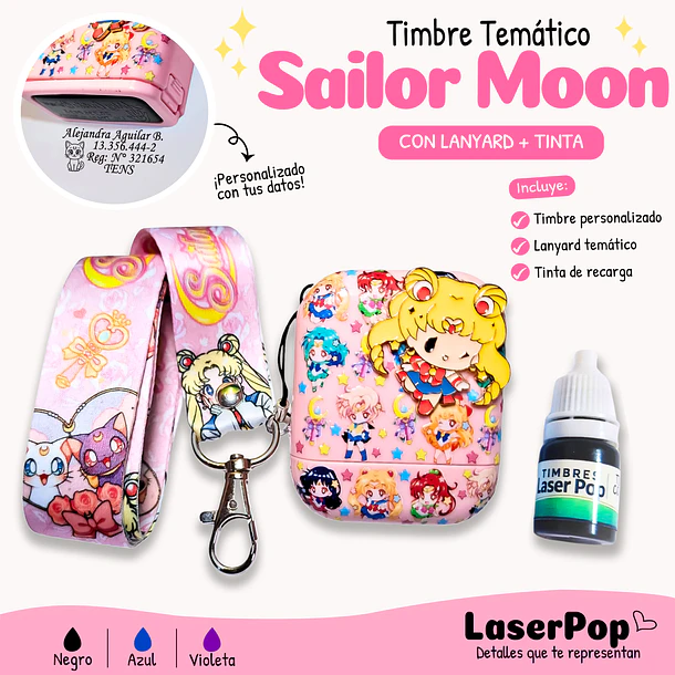 Pack 2 Timbres Temáticos Personalizados 6