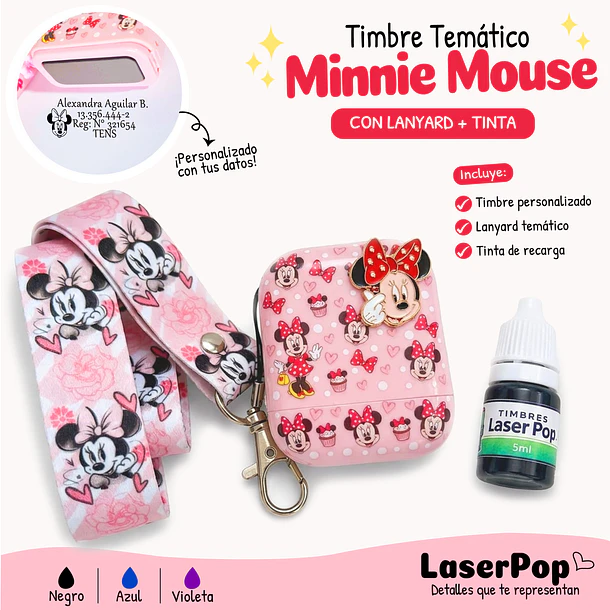 Pack 2 Timbres Temáticos Personalizados 4