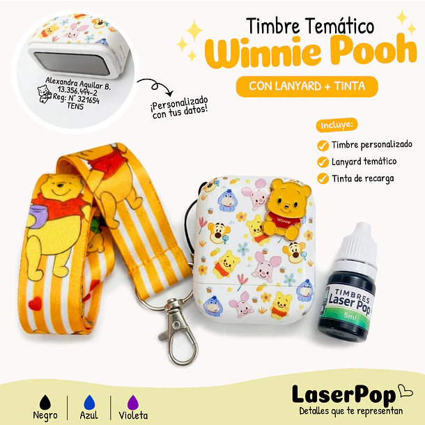 Pack 2 Timbres Temáticos Personalizados 3
