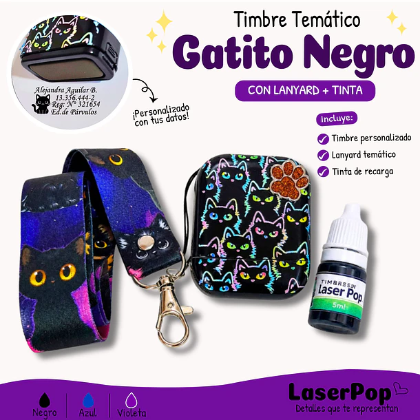 Kit Timbres Temáticos Personalizados 9