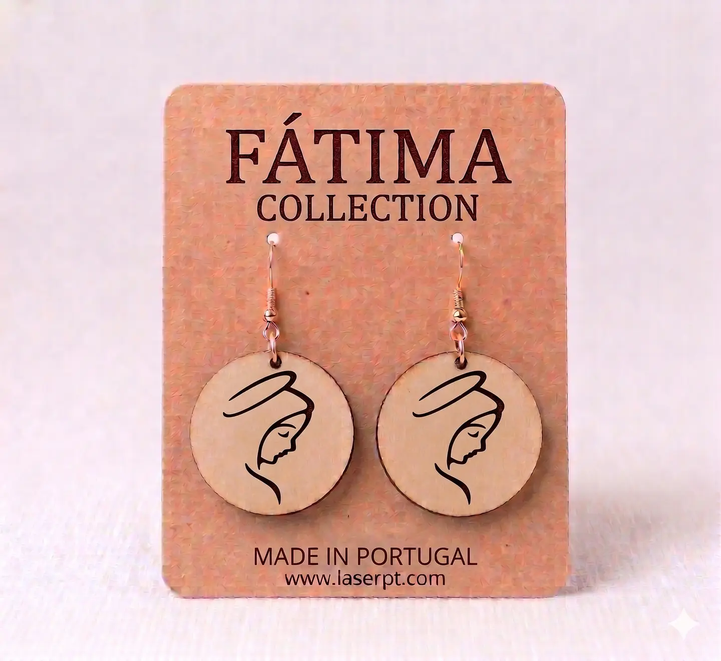 Brincos Par Fátima Silhueta 1
