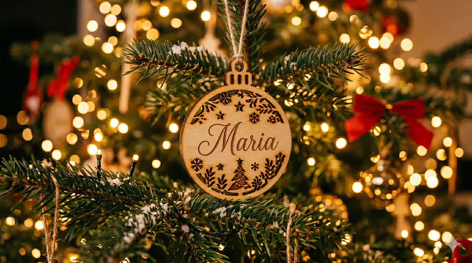 Pendente de Natal Bola 5