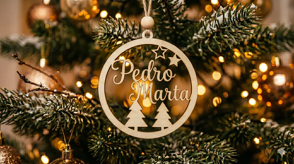 Pendente de Natal Bola 7