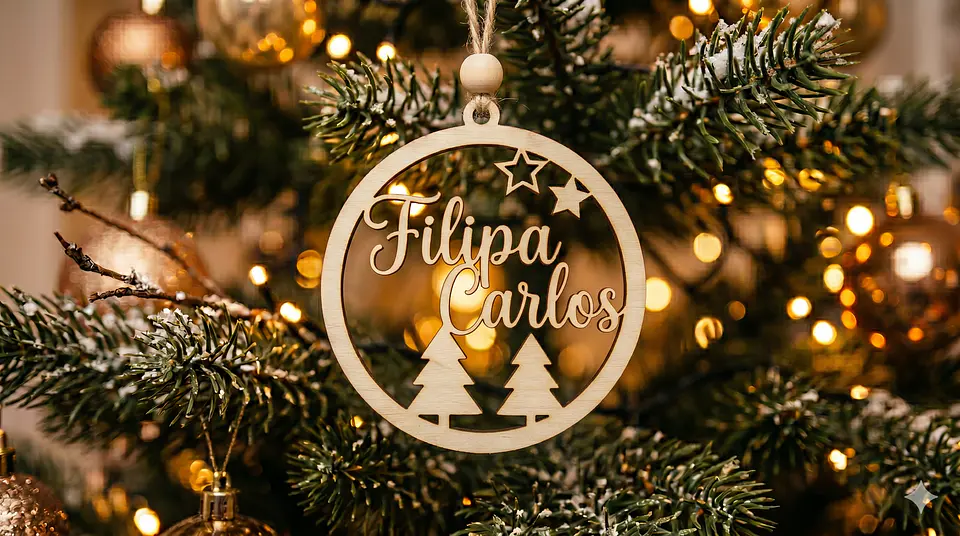 Pendente de Natal Bola 9