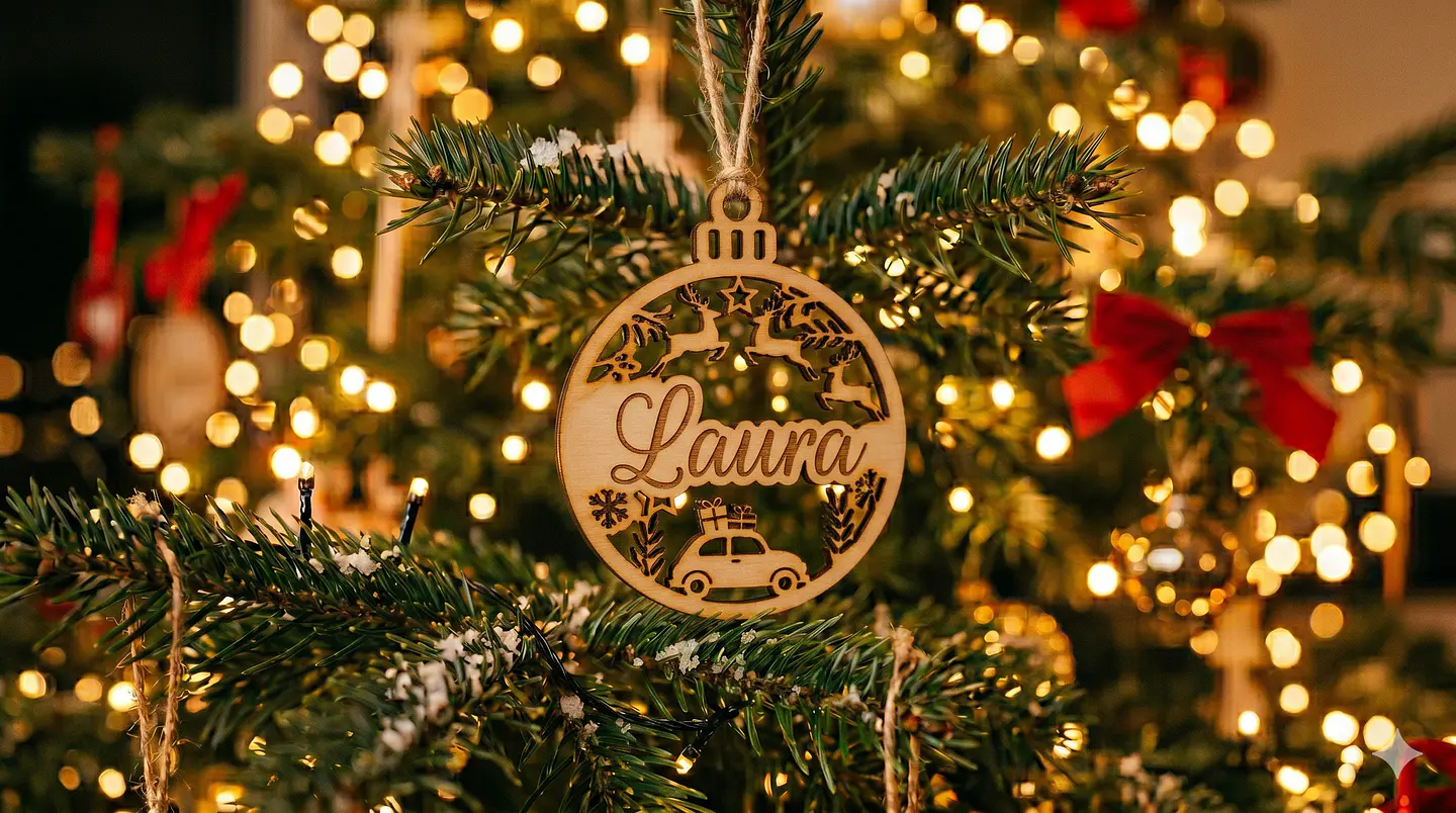 Pendente de Natal Bola 10