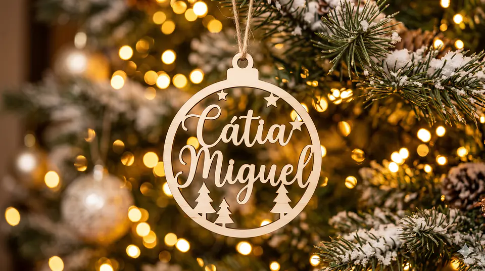 Pendente de Natal Bola 13