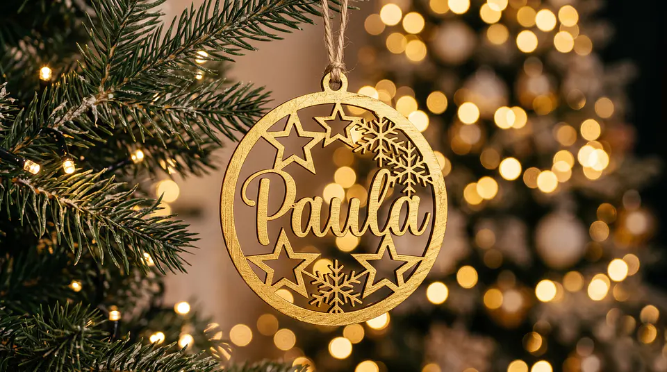 Pendente de Natal Bola 1