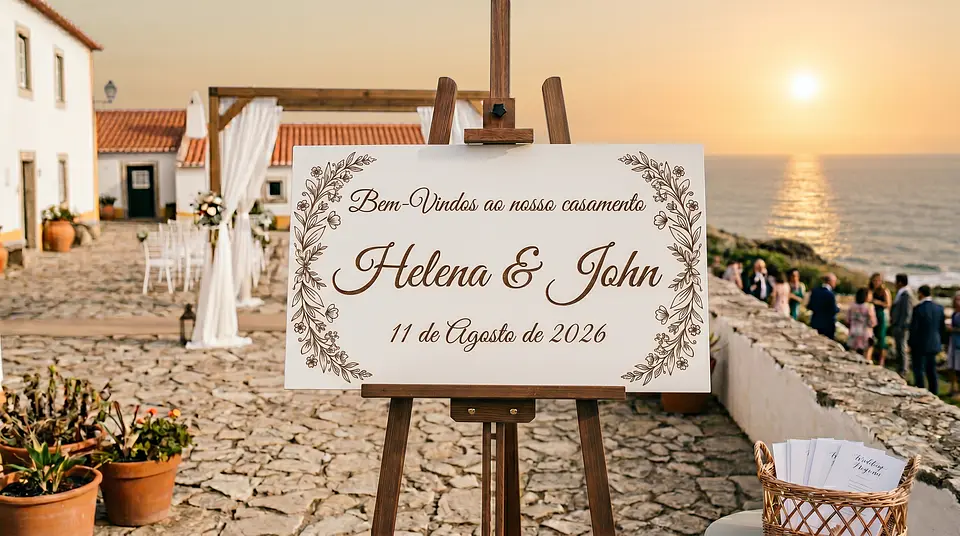 Placas de Receção Madeira 3