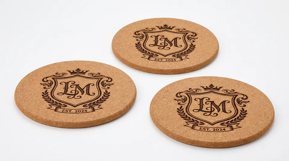 Bases Cortiça 19cm 3x 2