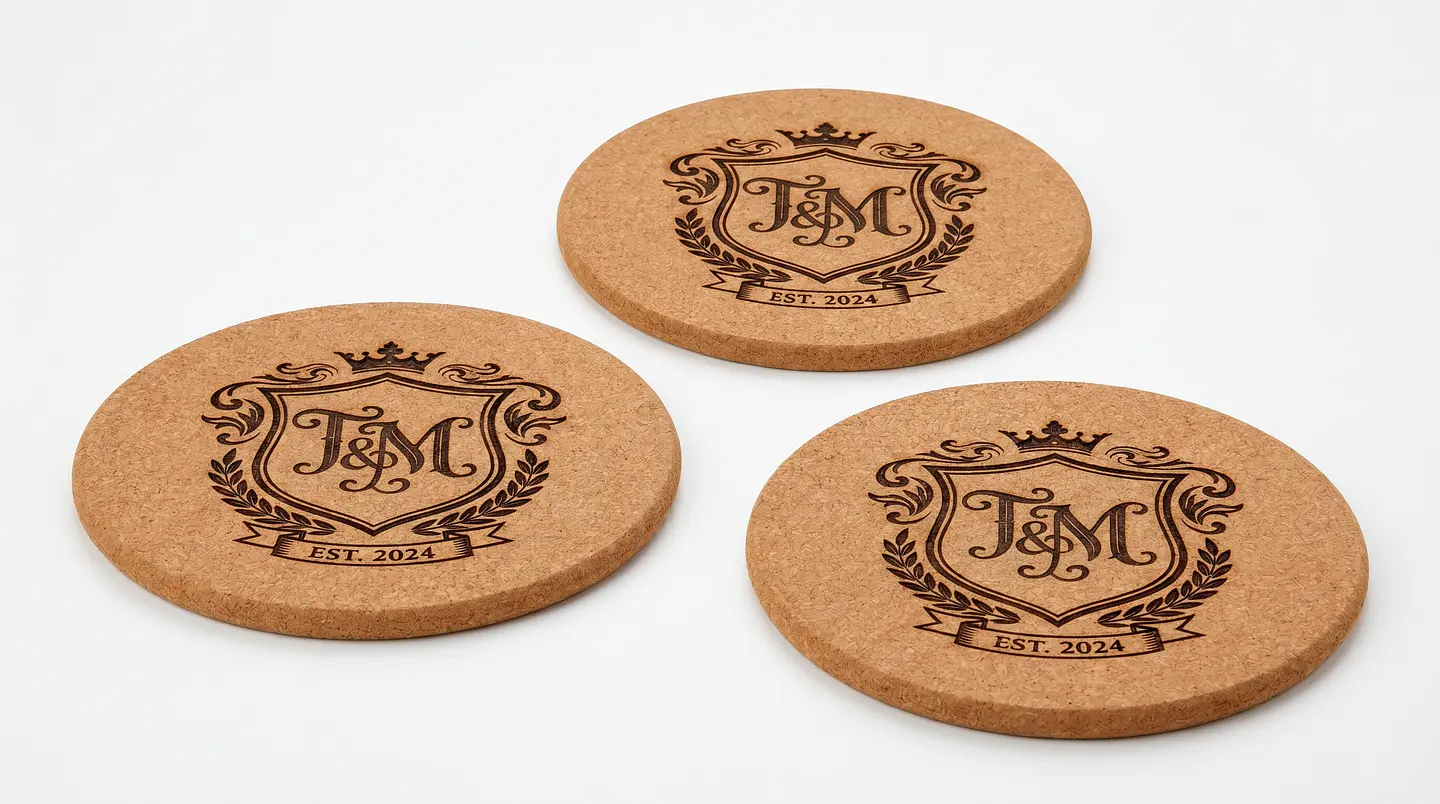 Bases Cortiça 19cm 3x 3