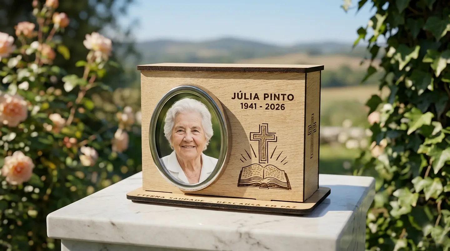 Caixa de Madeira - VIDA 1 Personalizado 1