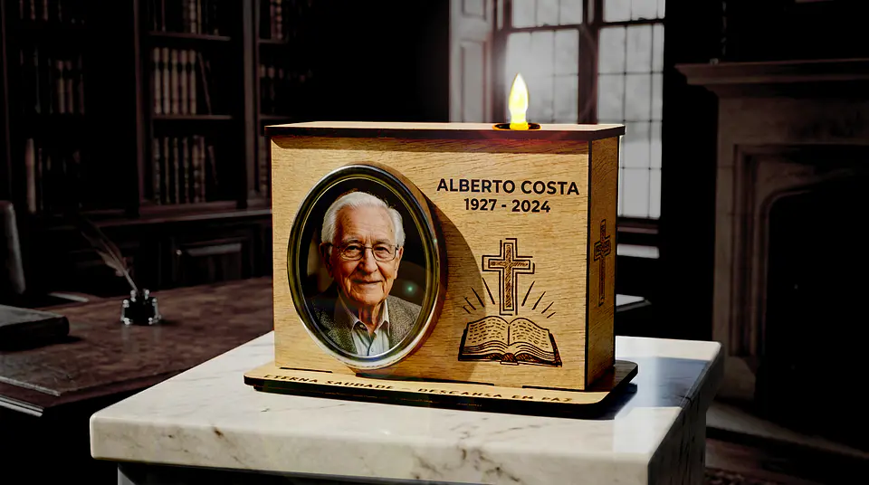 Caixa de Madeira - VIDA 1 Personalizado 3