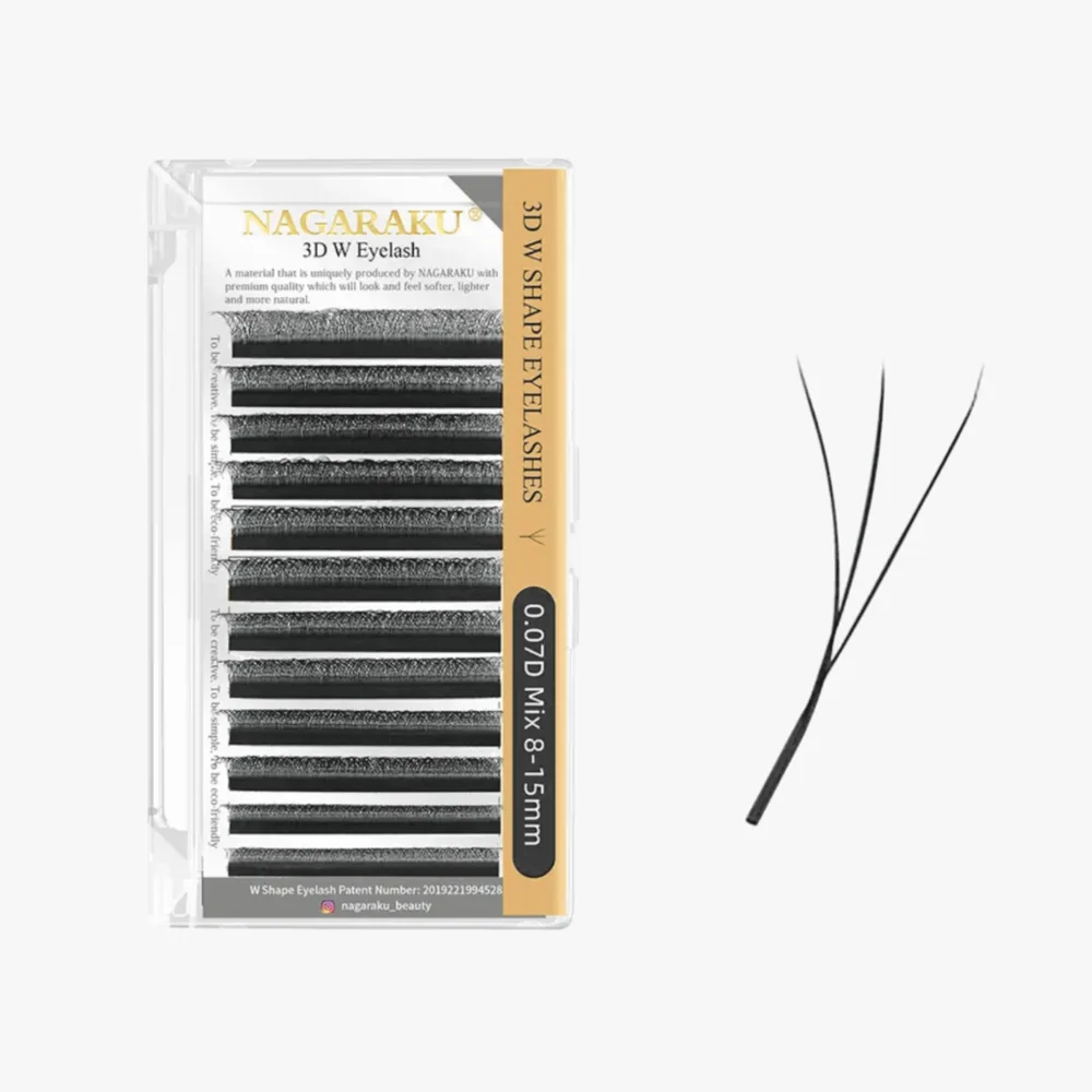 CHARMLASH Pestañas Mink Curva V 0.07 – Mix 7 a 14 mm