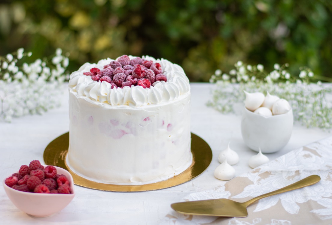 Torta helada Merengue Frambuesa