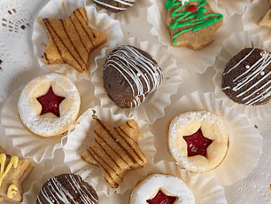 Bandeja de Galletitas Navideñas