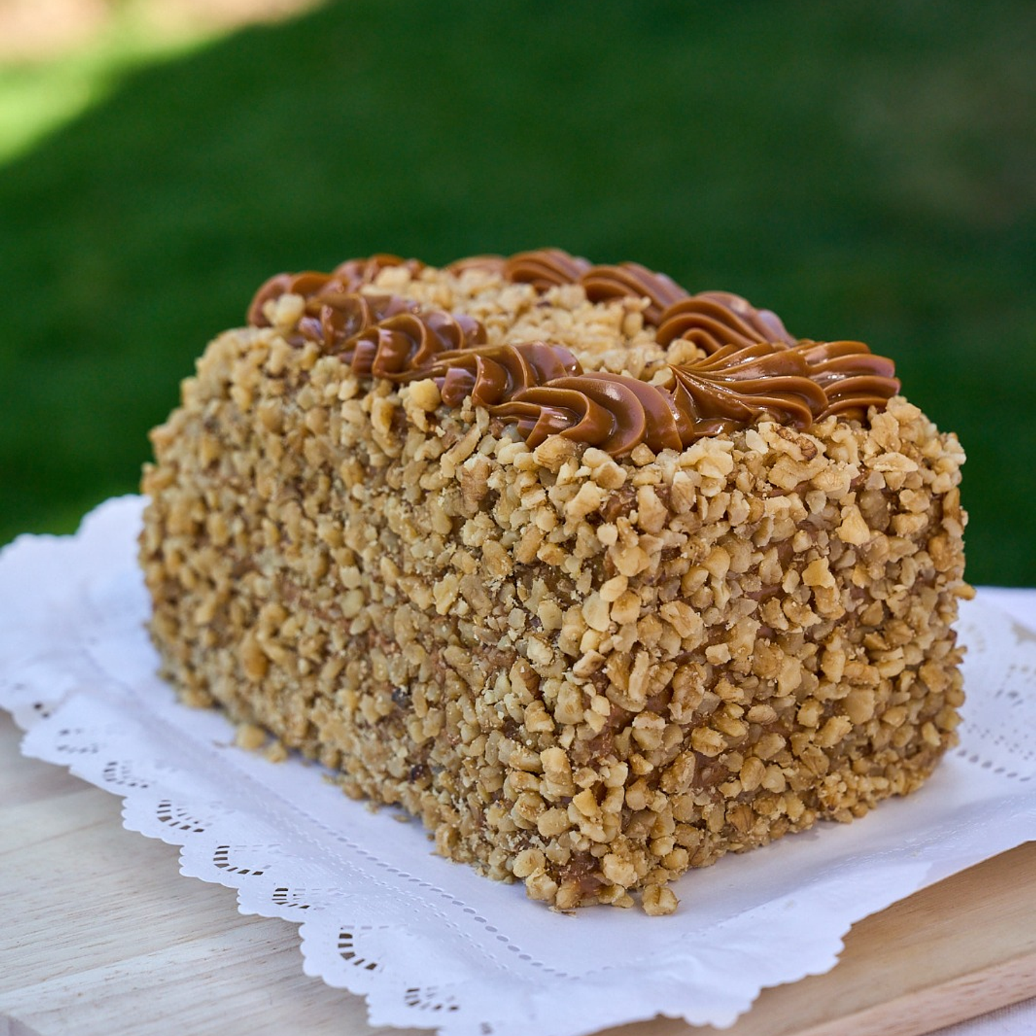 Torta Panqueque de Manjar y Nuez 2