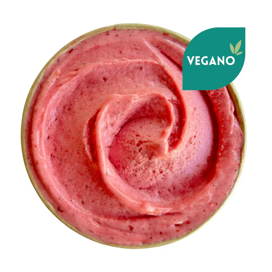 Helado artesanal de Frambuesa-Limón-Menta 1