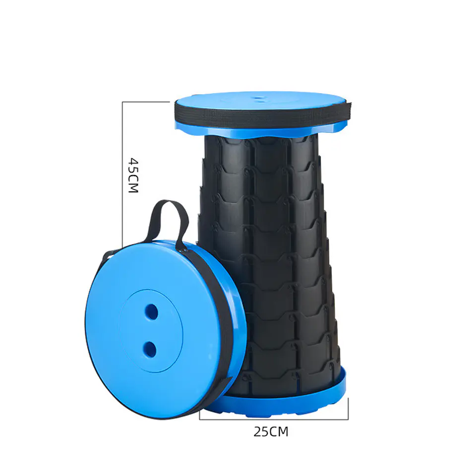 Upgraded Collapsible Stool: Ultra-Lightweight, Incredibly Sturdy! 8