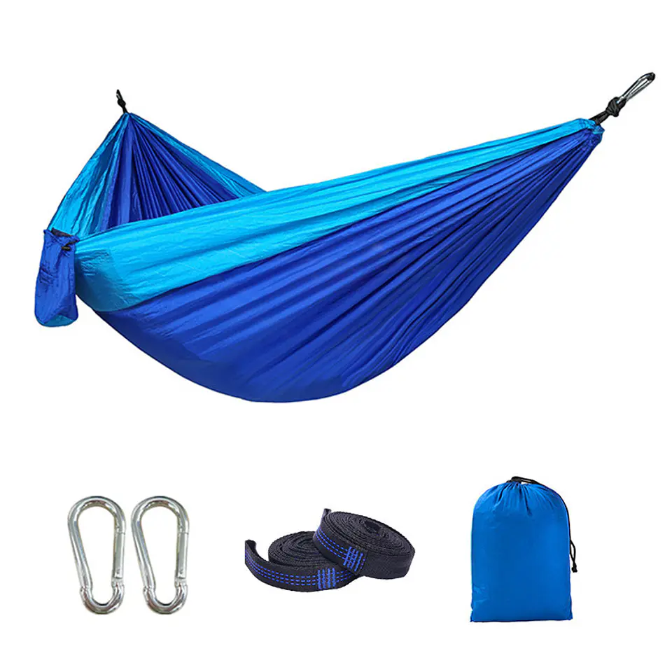 Colorful Camping Hammocks – Lightweight Nylon Hammock with Tree Straps 9