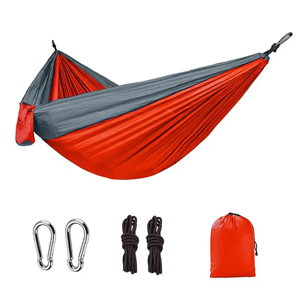 Colorful Camping Hammocks – Lightweight Nylon Hammock with Tree Straps 10