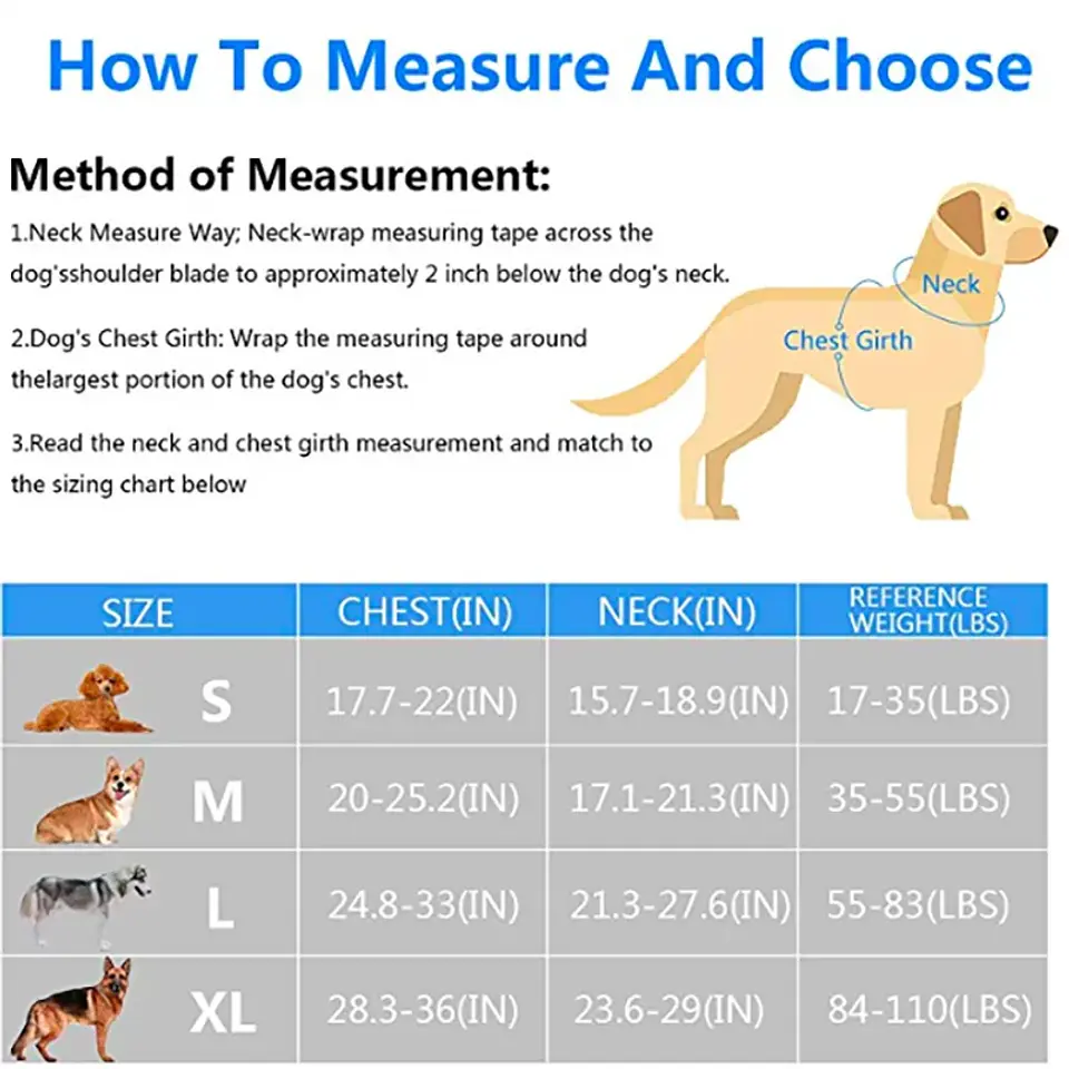 Dog Harness - Adjustable Reflective Vest with Handle 5