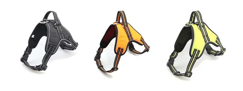 Dog Harness - Adjustable Reflective Vest with Handle 10