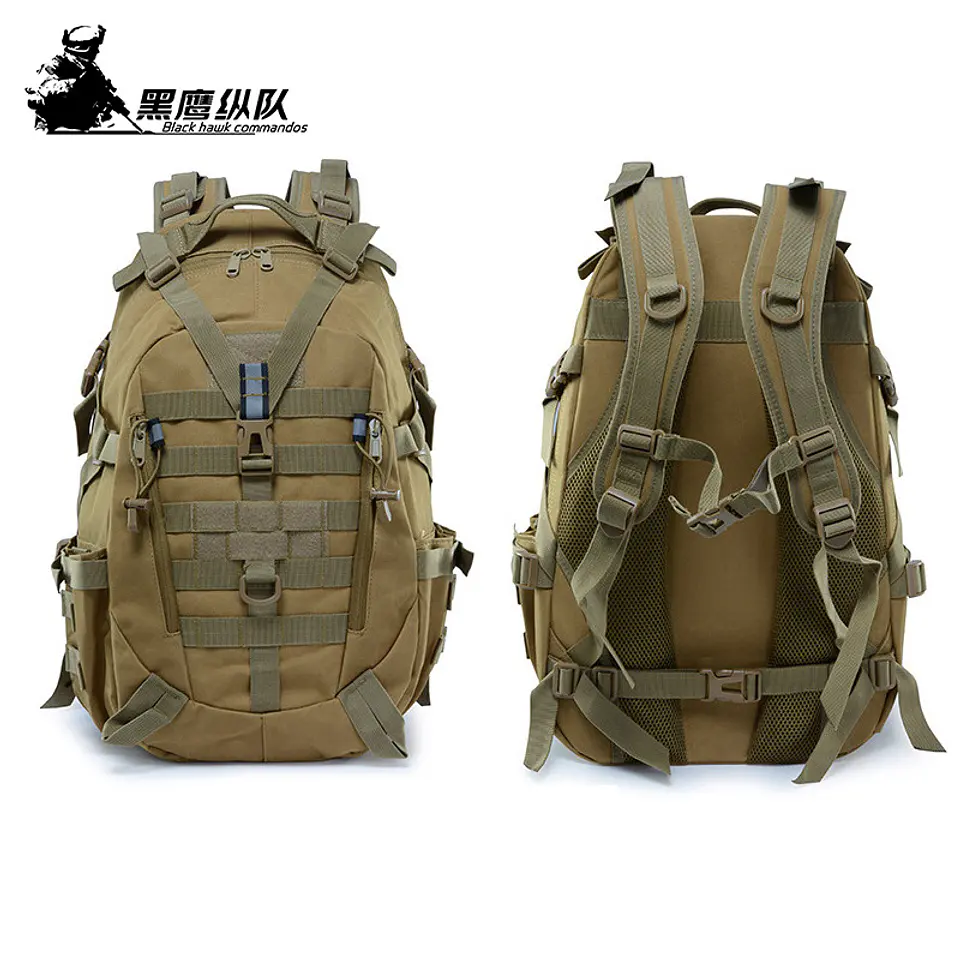 Classic Heavy-Duty Camping Mountaineering Tactical Backpack 5
