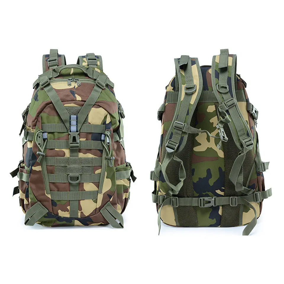 Classic Heavy-Duty Camping Mountaineering Tactical Backpack 6