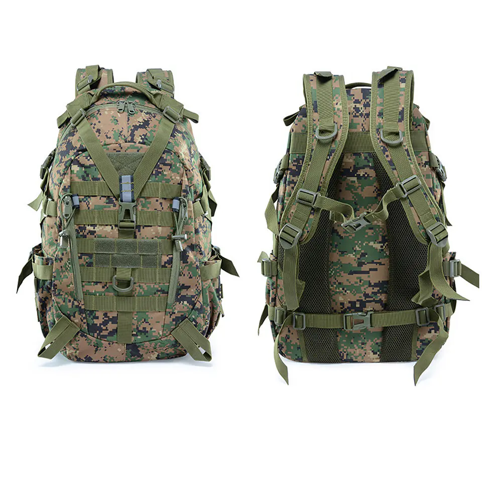 Classic Heavy-Duty Camping Mountaineering Tactical Backpack 7