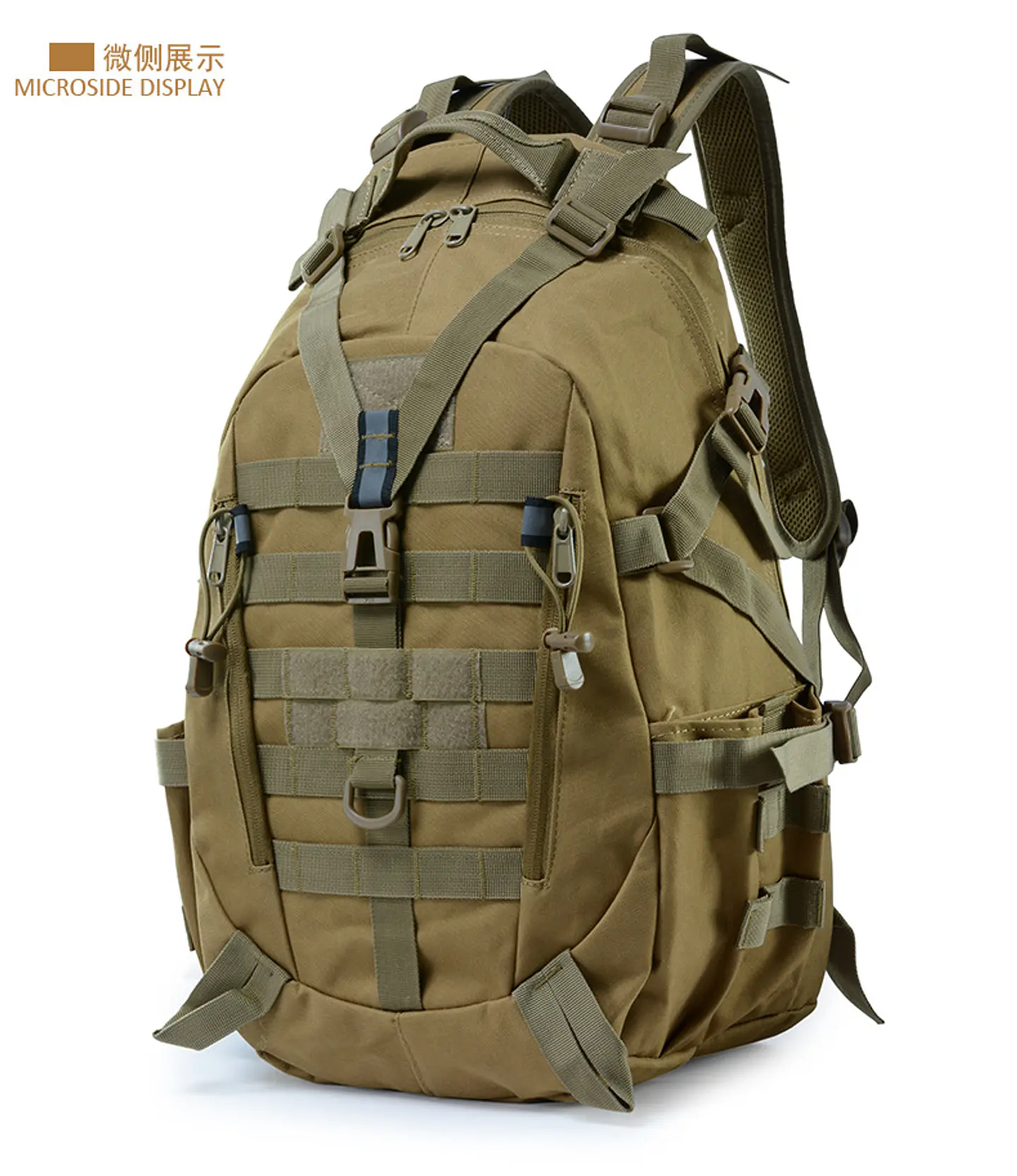 Classic Heavy-Duty Camping Mountaineering Tactical Backpack 13