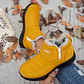 Winter Ankle Boots WIth Side Zipper: Colorful, Warm, Plush! - thumbnail 3