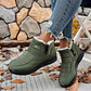 Winter Ankle Boots WIth Side Zipper: Colorful, Warm, Plush! - thumbnail 5