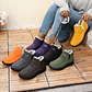 Winter Ankle Boots WIth Side Zipper: Colorful, Warm, Plush! - thumbnail 7