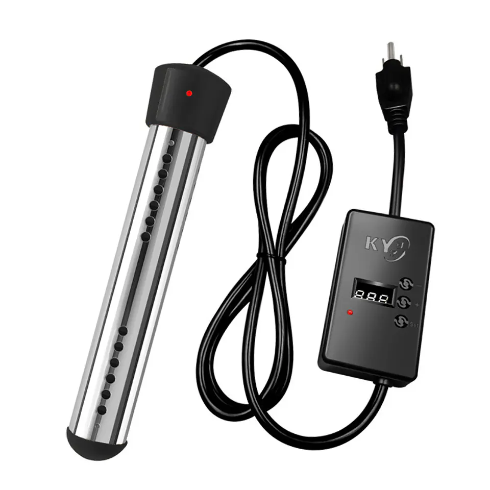 Immersion Bucket Heater 1500W 110V, Portable Hot Water Fast 8