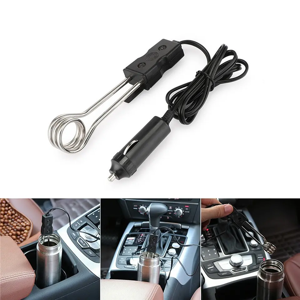 12V Immersion Drink Heater for Car: Quickly Heat Liquids On The Go 3