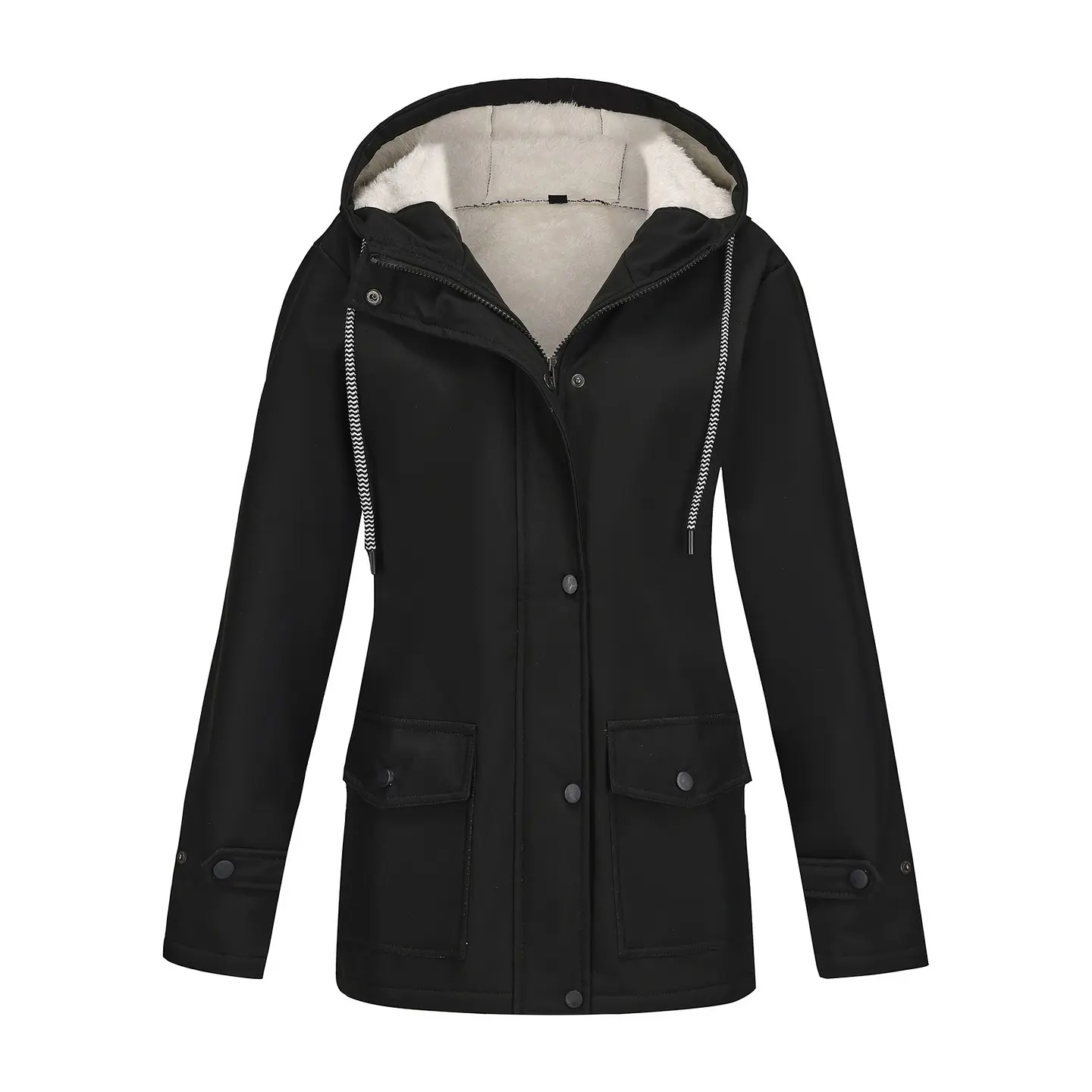 Women's Anorak Fleece-lined Waterproof Jacket 4