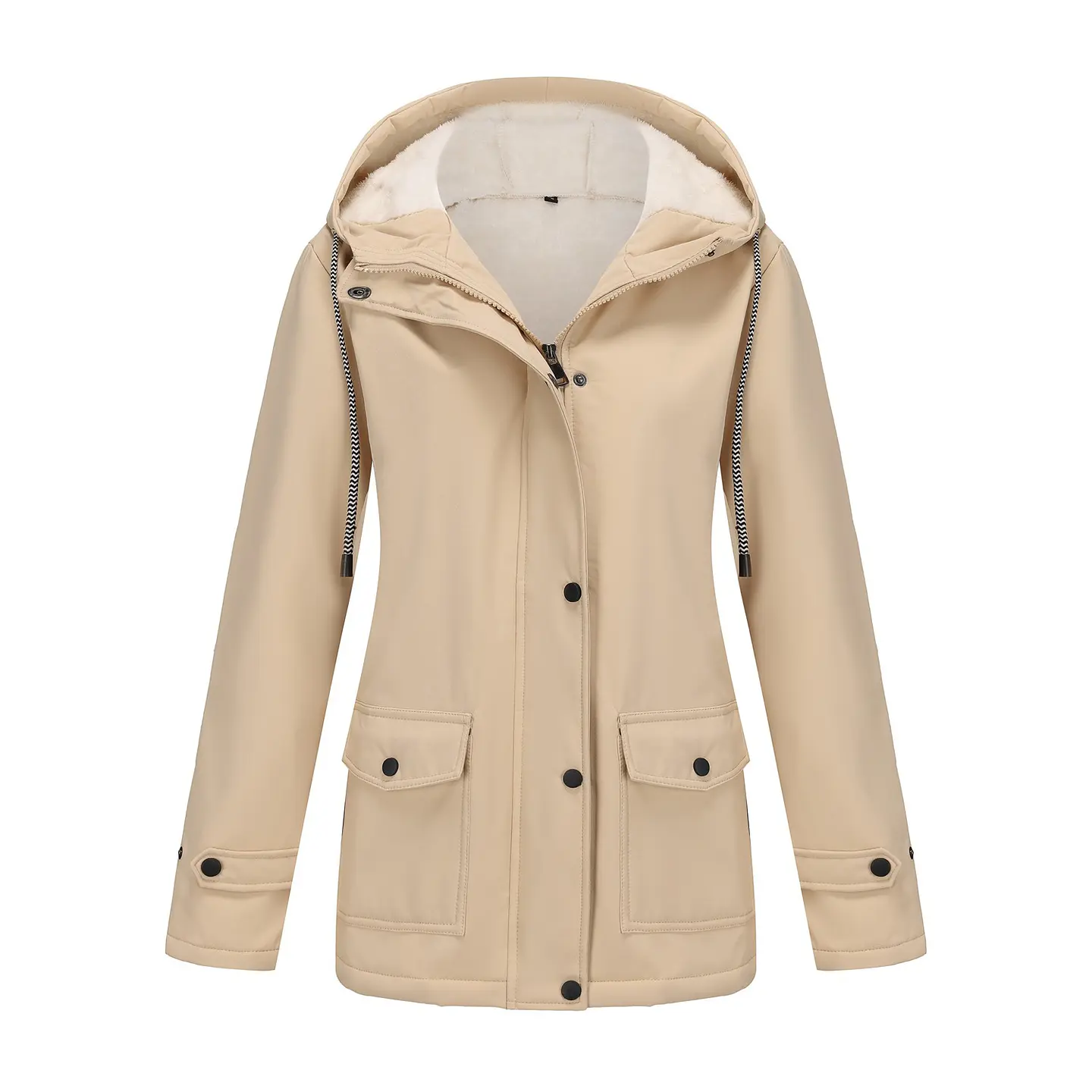 Women's Anorak Fleece-lined Waterproof Jacket 7