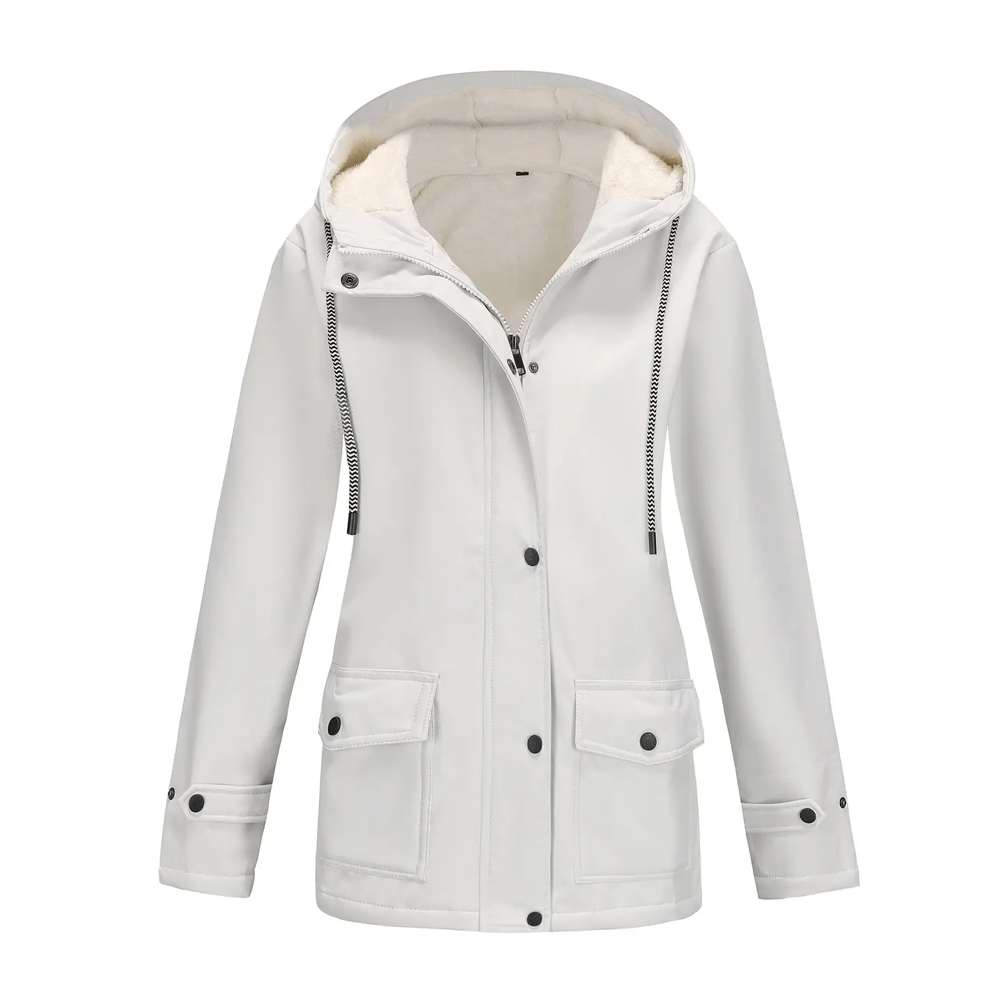 Women's Anorak Fleece-lined Waterproof Jacket 8