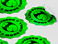 100 Stikers Troquelados 5x5cm  - Miniatura 2