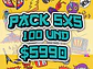 100 Stikers Troquelados 5x5cm  - Miniatura 1
