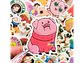 Pack 100 Stickers Troquelados de 10x10cm - Miniatura 2