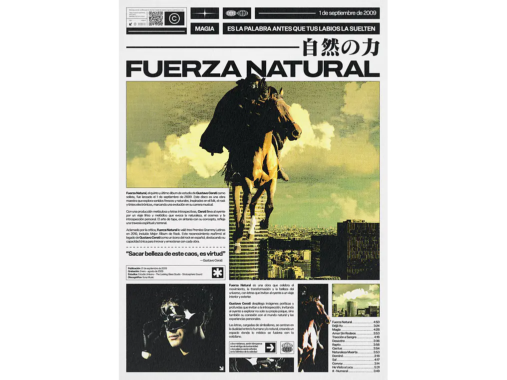 Gustavo Cerati - Fuerza Natural 1